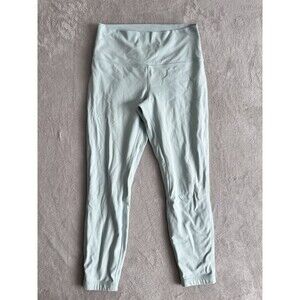Lululemon Align High-Rise Pant 25" Sz 10 Delicate Mint Gorpcore Workout Gym